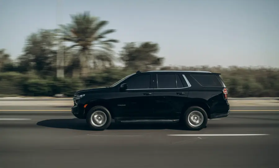 Rent Chevrolet Tahoe Black 2023 in Dubai — photo 2 of 12