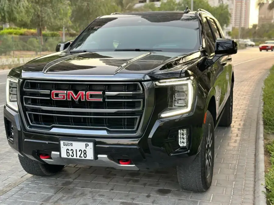 Rent GMC Yukon AT4 Black 2023 in Dubai — photo 3 of 12