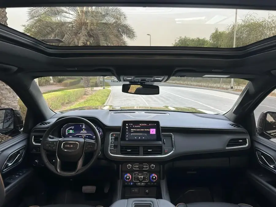 Rent GMC Yukon AT4 Black 2023 in Dubai — photo 8 of 12