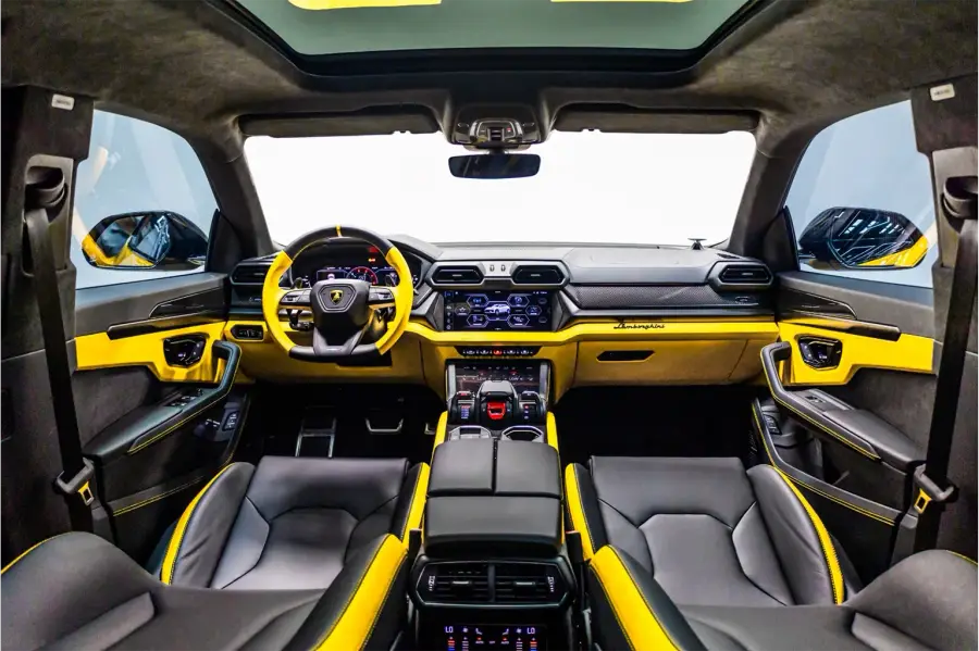 Аренда Lamborghini Urus Жёлтый 2025 в Дубае в аренду в Дубай, ОАЭ — Lamborghini — фото 7 из 7