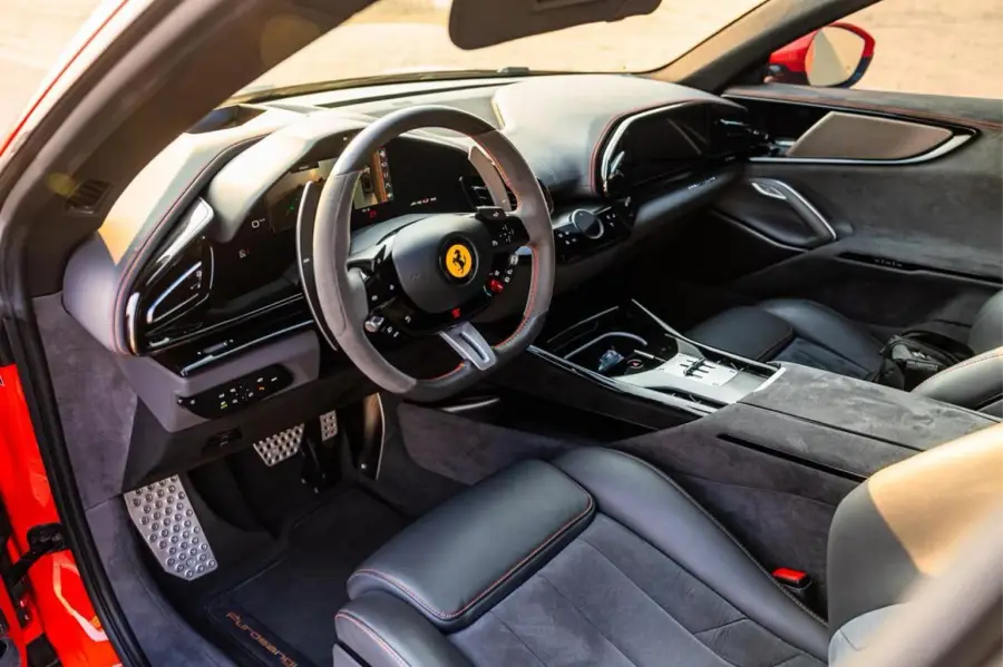 Rent Ferrari Purosangue Orange in Dubai — photo 5 of 5