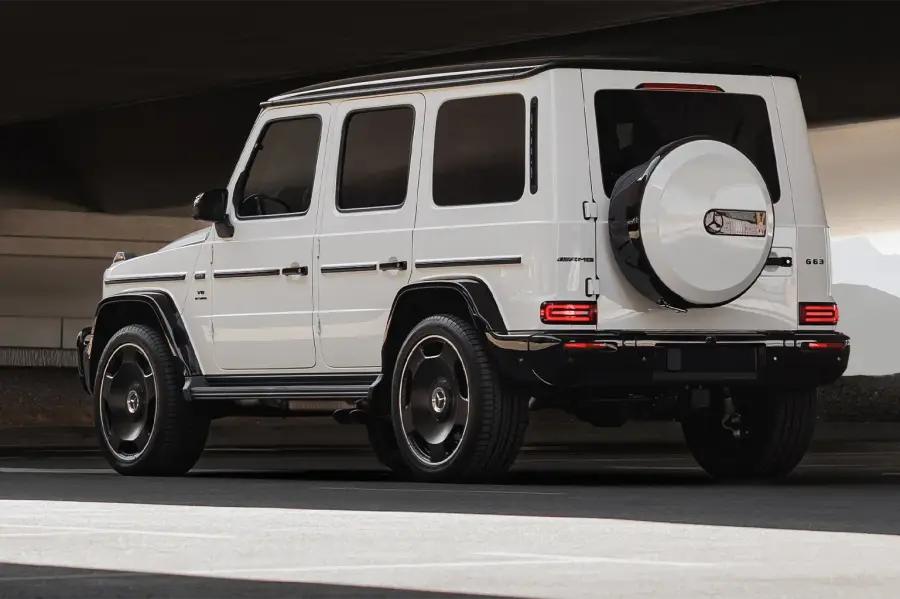 Rent Mercedes-Benz G63 White 2025 in Dubai — photo 3 of 7