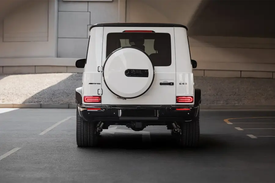 Rent Mercedes-Benz G63 White 2025 in Dubai — photo 4 of 7