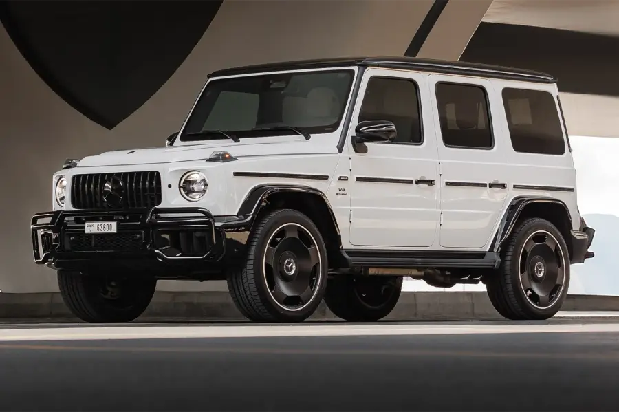Rent Mercedes-Benz G63 White 2025 in Dubai — photo 7 of 7
