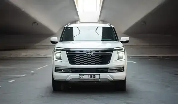 Rent Nissan Patrol White 2025 in Dubai — photo 3 of 7