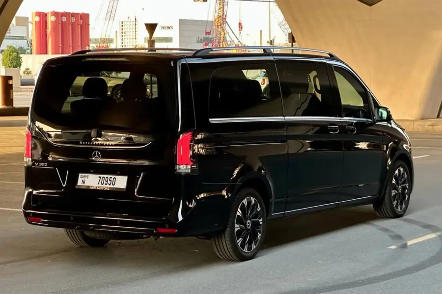 Rent Mercedes-Benz V300 Black 2026 in Dubai — photo 3 of 8
