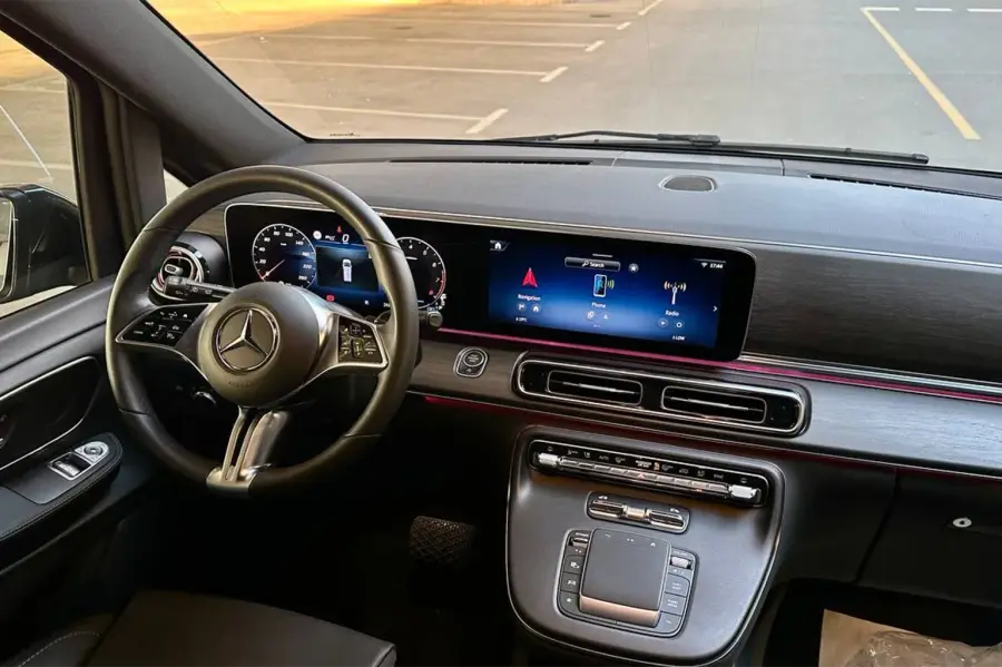 Rent Mercedes-Benz V300 Black 2026 in Dubai — photo 6 of 8