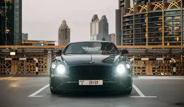 Rent Bentley GT Continental Black in Dubai — photo 3 of 6
