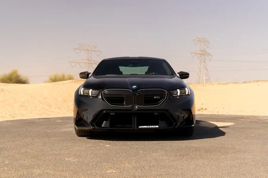Rent BMW G90 M5 Black in Dubai — photo 2 of 7