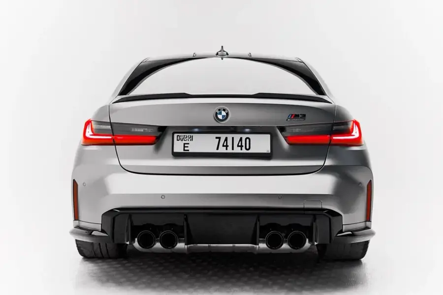Rent BMW M3 Competition Black in Dubai — photo 2 of 5