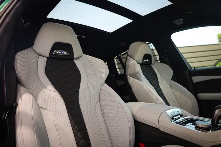 Rent BMW X6 Competition Green in Dubai — photo 7 of 7