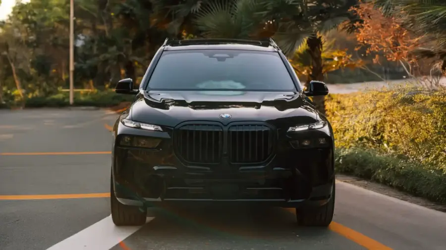 Alquiler de coches BMW X7 Negro en Dubái — foto 5 de 7