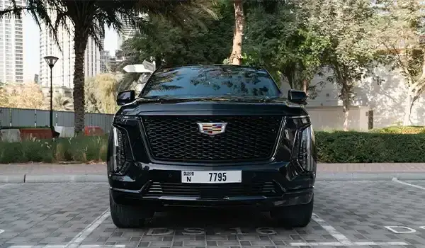 Rent Cadillac Escalade Black 2025 in Dubai — photo 3 of 8