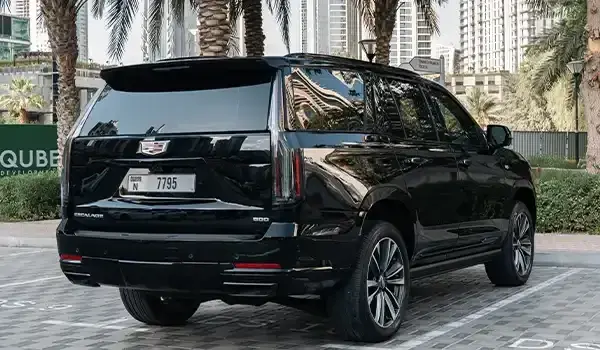 Rent Cadillac Escalade Black 2025 in Dubai — photo 4 of 8