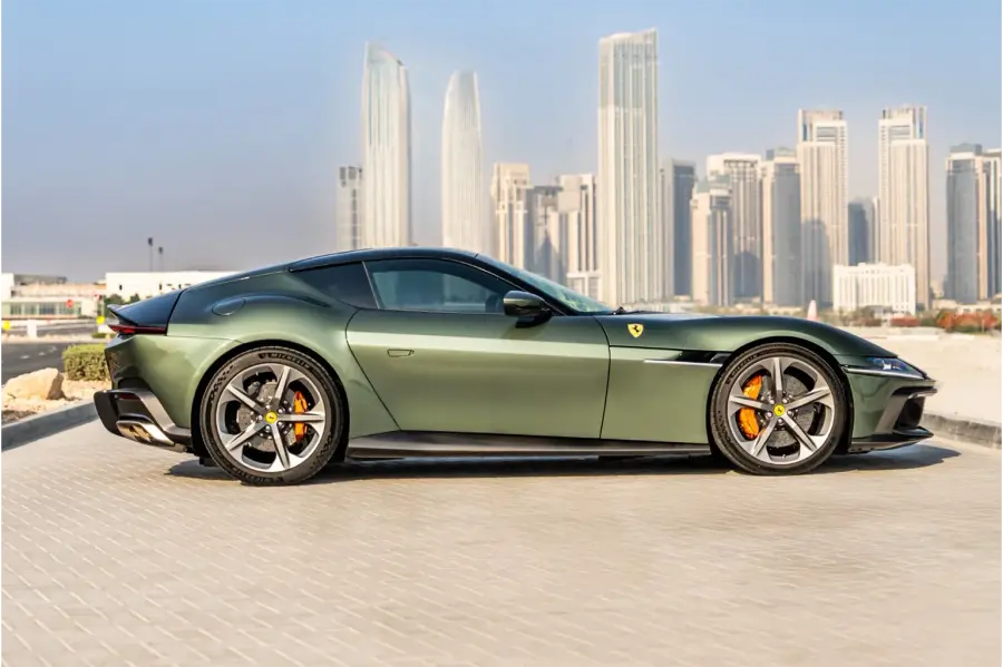 Rent Ferrari 12 Cilindri Green in Dubai — photo 4 of 8