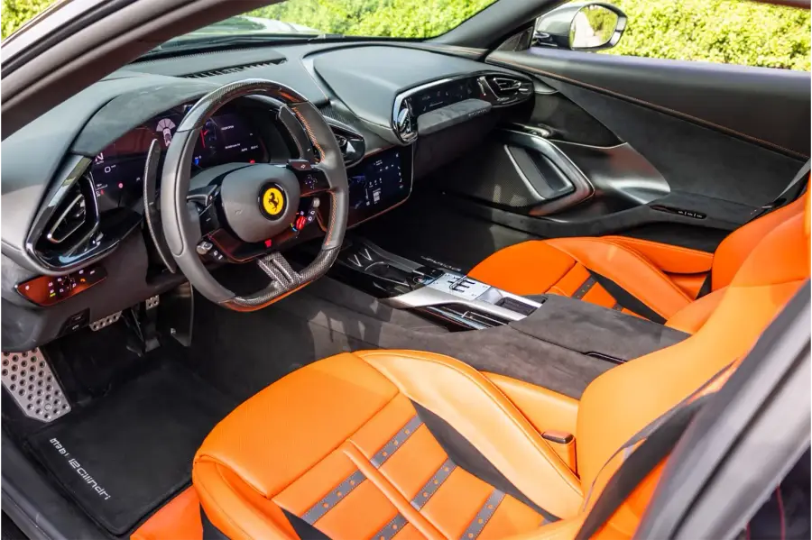 Rent Ferrari 12 Cilindri Green in Dubai — photo 6 of 8