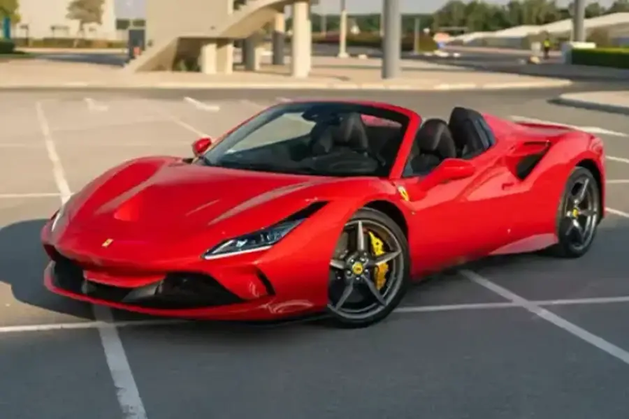 Rent Ferrari F8 Spider Red in Dubai — photo 2 of 8