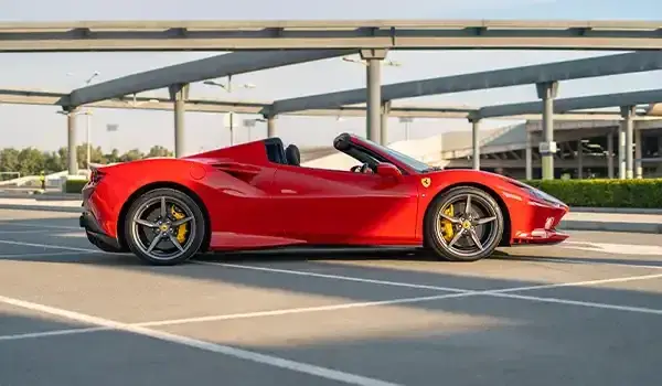 Rent Ferrari F8 Spider Red in Dubai — photo 3 of 8