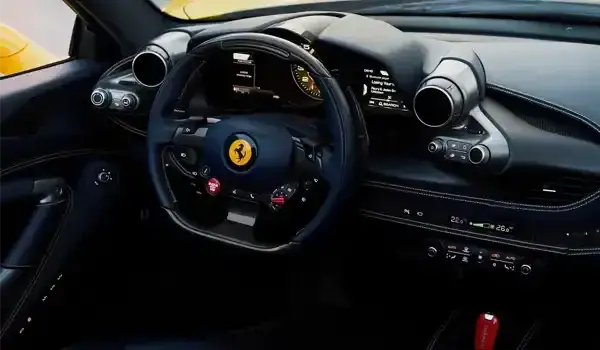 Rent Ferrari F8 Spider Yellow in Dubai — photo 8 of 8