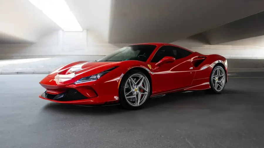 Rent Ferrari F8 Tributo Red in Dubai — photo 2 of 9