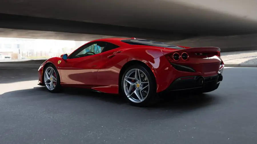 Rent Ferrari F8 Tributo Red in Dubai — photo 3 of 9