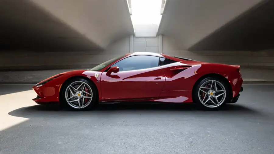 Rent Ferrari F8 Tributo Red in Dubai — photo 6 of 9