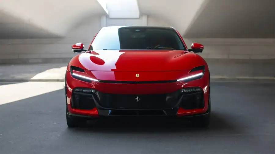 Rent Ferrari Purosangue Red in Dubai — photo 5 of 9