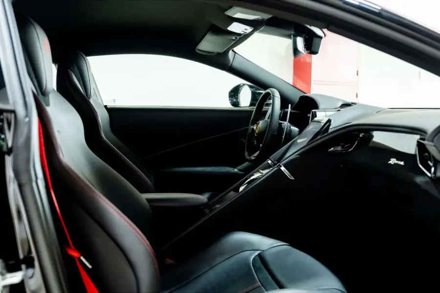 Rent Ferrari Roma Black in Dubai — photo 6 of 6