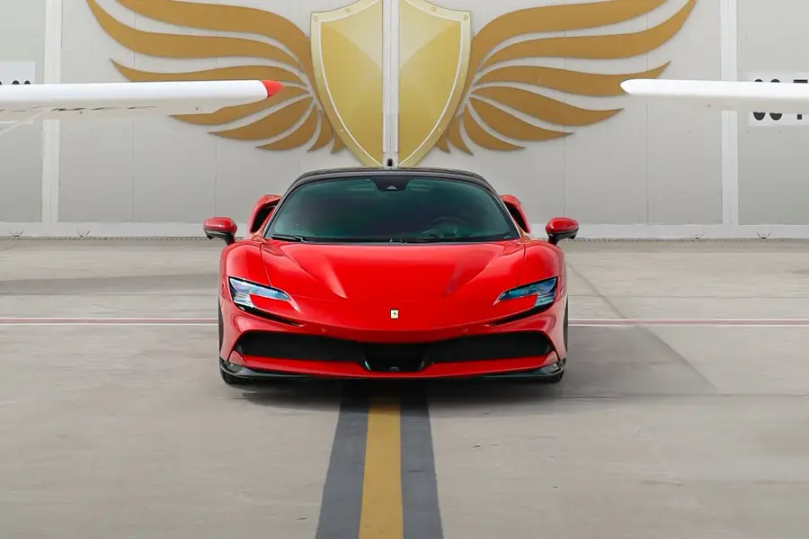 Rent Ferrari SF90 Stradale Red in Dubai — photo 2 of 10