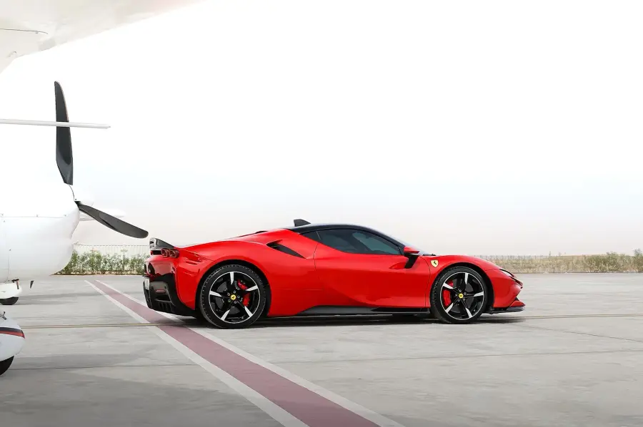 Rent Ferrari SF90 Stradale Red in Dubai — photo 5 of 10