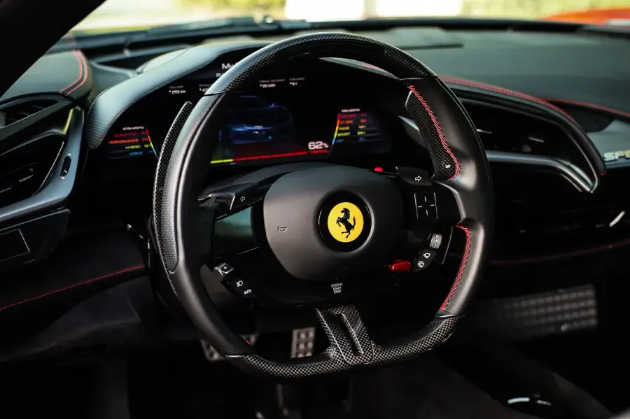 Rent Ferrari SF90 Stradale Red in Dubai — photo 6 of 10