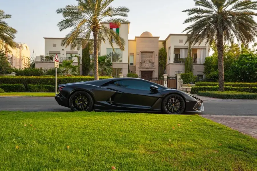 Rent Lamborghini Revuelto Black in Dubai — photo 3 of 7