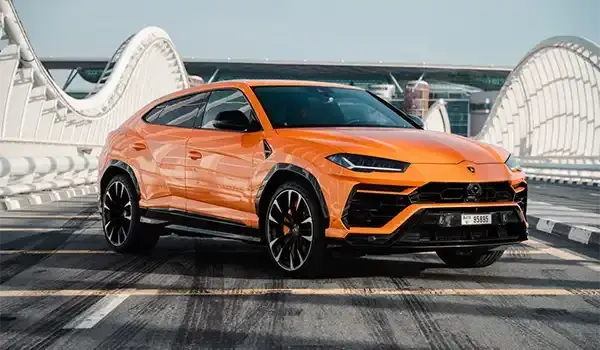 Rent Lamborghini Urus Orange in Dubai — photo 4 of 8