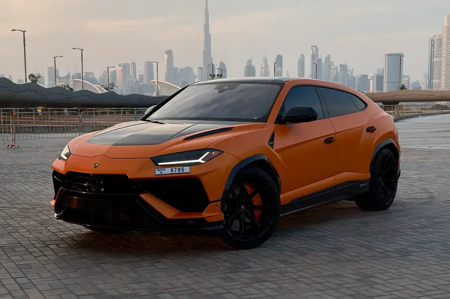Rent Lamborghini Urus Performante Orange in Dubai — photo 2 of 4