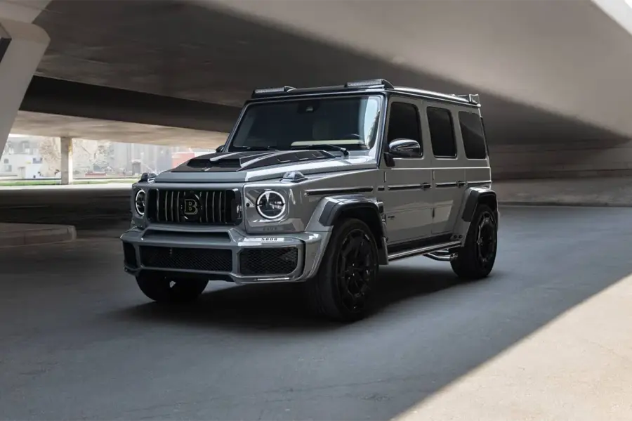 Rent Mercedes-Benz G800 Brabus Grey in Dubai — photo 2 of 7