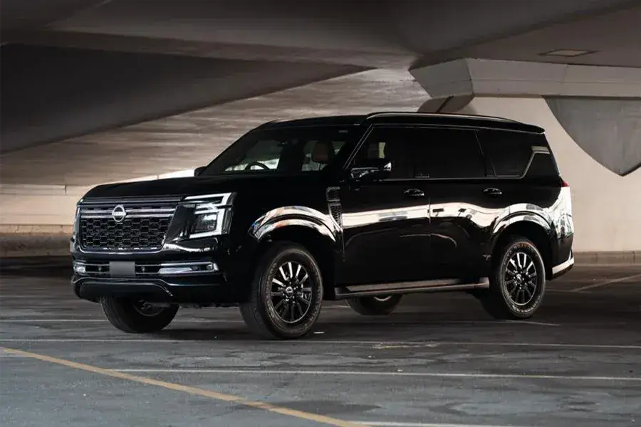 Rent Nissan Patrol Black 2025 in Dubai — photo 2 of 8