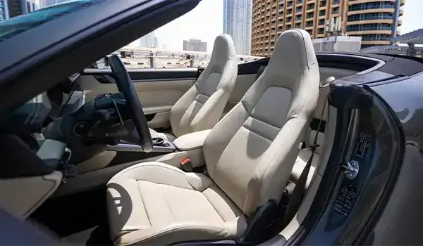 Rent Porsche 911 Carrera Cabriolet Grey in Dubai — photo 7 of 7