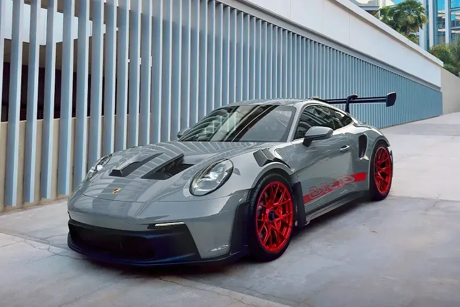 Rent Porsche GT3 RS Grey in Dubai — photo 2 of 5