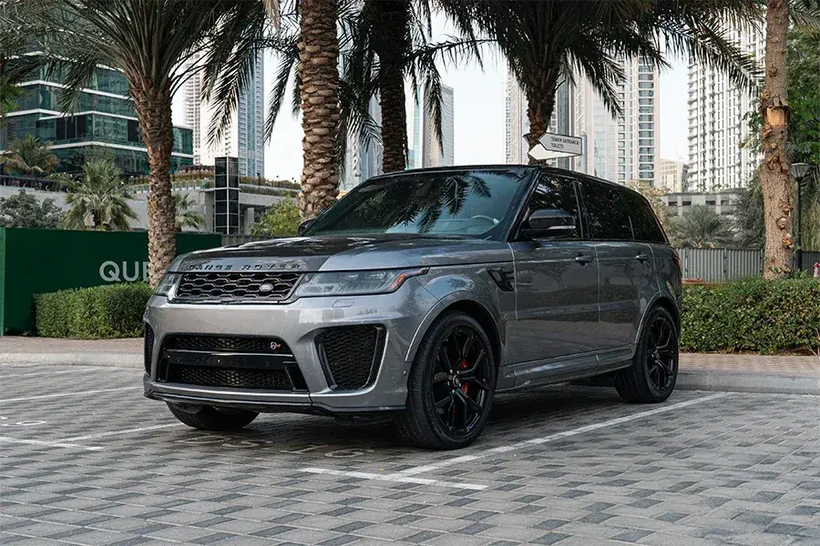 Rent Range Rover SVR Grey in Dubai — photo 2 of 7