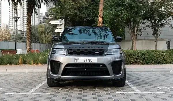 Rent Range Rover SVR Grey in Dubai — photo 3 of 7