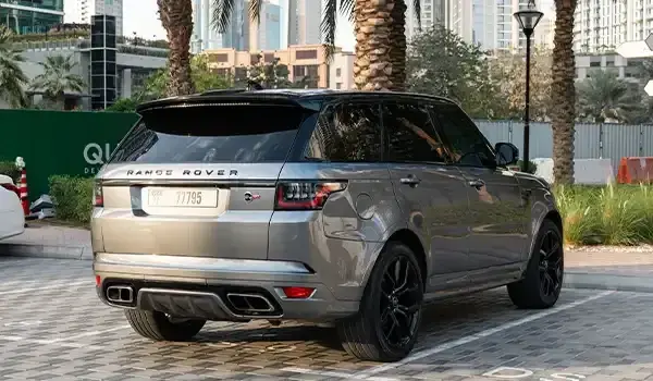 Rent Range Rover SVR Grey in Dubai — photo 4 of 7