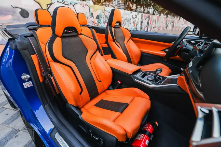 Rent BMW M4 Competition Blue in Dubai — photo 9 of 9