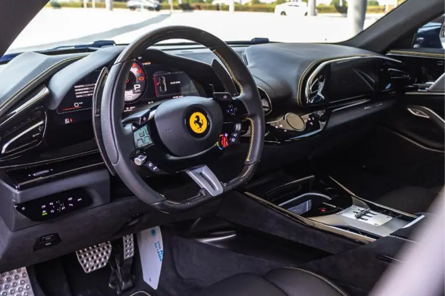Rent Ferrari Purosangue Black in Dubai — photo 4 of 4