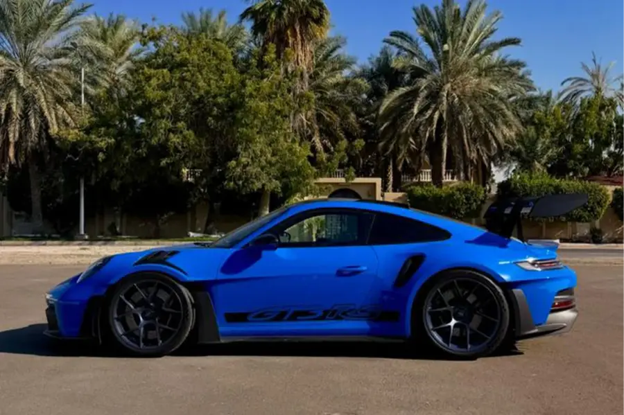 Аренда Porsche GT3 RS синего в Дубае в аренду в Дубай, ОАЭ — Porsche — фото 2 из 6