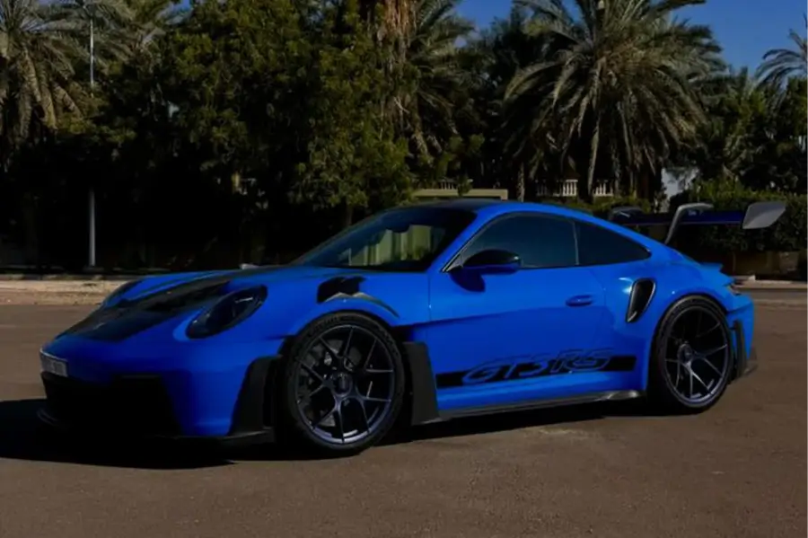 Аренда Porsche GT3 RS синего в Дубае в аренду в Дубай, ОАЭ — Porsche — фото 6 из 6