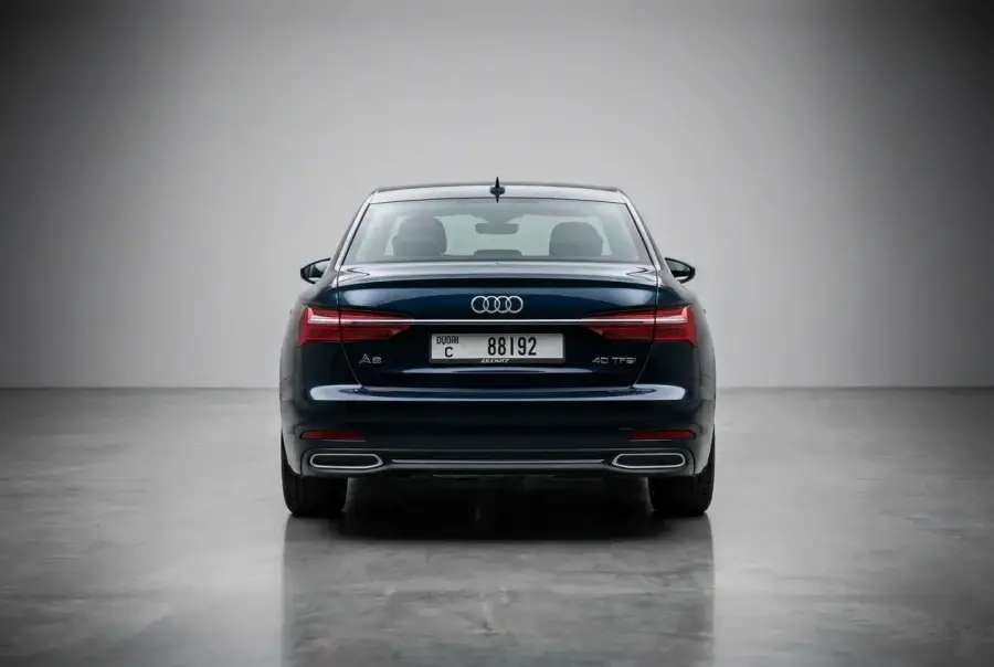 Rent Audi A6 Blue 2022 in Dubai — photo 3 of 4