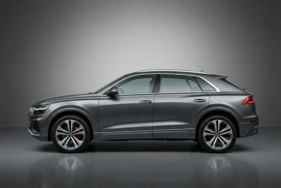 Rent Audi Q8 Grey 2022 in Dubai — photo 2 of 5
