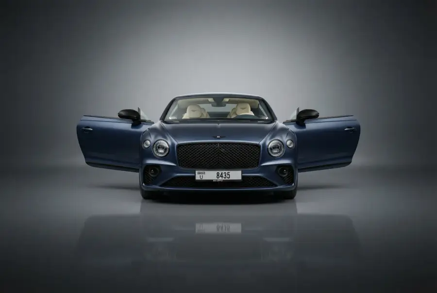 Аренда Bentley Continental GT Синий 2020 в Дубае в аренду в Дубай, ОАЭ — Bentley — фото 3 из 5