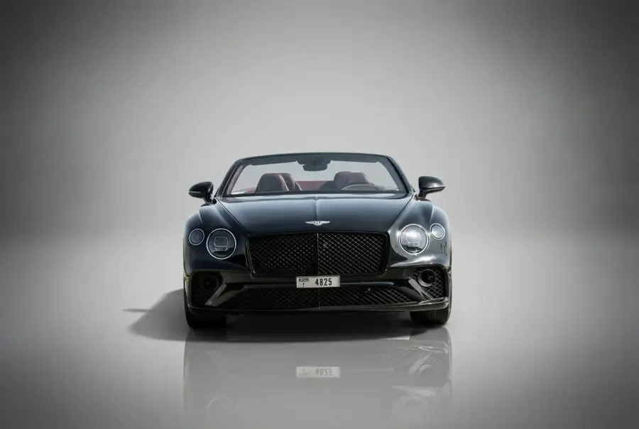 Rent Bentley Continental GTC Black 2023 in Dubai — photo 2 of 6