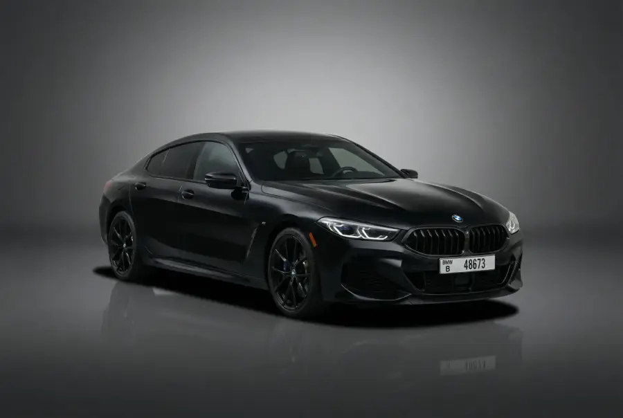 Rent BMW 850i Black 2022 in Dubai — photo 2 of 4
